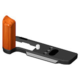 Camera Wood Hand Grip Handle Aluminum Base Quick Release Plate Board for Fujifilm XM5 Fuji X-M5 L Board L-Shape Mount