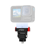 XT-XINTE Aluminum Alloy Sports camera magnetic quick release cold shoe bracket base Adapter Fix Mount for GOPRO 13 Action Camera Expansion for DSLR Camera rabbit cage