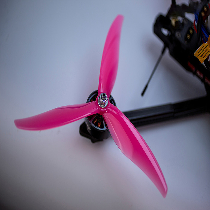 2Pairs GEMFAN 7041 PC Propeller 3-blade props 4.1-inch pitch for 2408 1100KV Brushless Motor FPV Racing Drone Quadcopter Aircraft