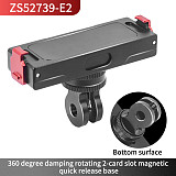 Magnetic Quick Release Adapter Mount Bracket for Insta360 Go3 Thumb Camera Rechargeable Base Action Camera Accessories