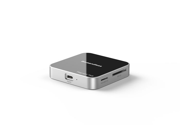 Blueendless Magnetic Expansion Dock 4K 60Hz HD USB3.2 Hub PD Phone Laptop Magnetic Conversion Expander Multiport Adapter SD/TF Card Hub