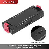 Magnetic Quick Release Adapter Mount Bracket for Insta360 Go3 Thumb Camera Rechargeable Base Action Camera Accessories