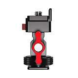 Quick Release Monitor Holder Swivel Tilt Adjustable DSLR Camera Monitor Stand Mount Tripod Bracket for Vlog Shooting Camera Rabbit Cage