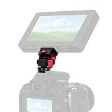 Quick Release Monitor Holder Swivel Tilt Adjustable DSLR Camera Monitor Stand Mount Tripod Bracket for Vlog Shooting Camera Rabbit Cage