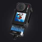 Aluminum Alloy 4 IN 1 Magnetic Quick Release Base Mount Adapter for DJI OSMO 360 Action 5 Sports Camera Expansion accessories