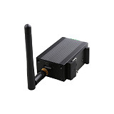 DIEWU 4G DTU Wireless Module serial port RS232 / RS485 to 4G network data conversion With guide rail aluminum alloy High speed 4G network port Bidirectional transparent transmission