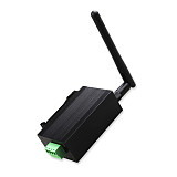 DIEWU 4G DTU Wireless Module serial port RS232 / RS485 to 4G network data conversion With guide rail aluminum alloy High speed 4G network port Bidirectional transparent transmission