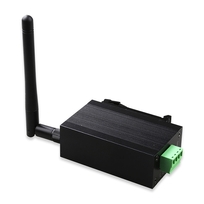 DIEWU 4G DTU Wireless Module serial port RS232 / RS485 to 4G network data conversion With guide rail aluminum alloy High speed 4G network port Bidirectional transparent transmission