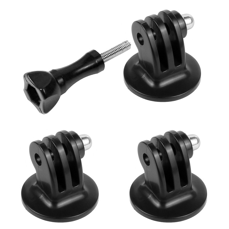 Sports Camera Tripods Mount Adapter with screw for GoPro Outdoor Action Camera Accessories