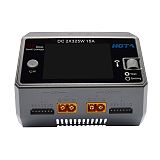 HOTA D6 650W 15A Dual-channel Smart Charger with Wireless Charging for LiHv/LiPo/LiFe/Lilon/Lixx 1~6S Batteries