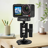 XT-XINTE Mobile Nano Adhesive Metal Suction Cup Holder For Car Suction Cup/Live Streaming Suction Cup/For Sports camera For GOPRO13/12/DJI OSMO 360 ACTION 5pro/Insta 360X4/X3/X2 And Other Camera Equipment Accessories