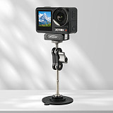 XT-XINTE Mobile Nano Adhesive Metal Suction Cup Holder For Car Suction Cup/Live Streaming Suction Cup/For Sports camera For GOPRO13/12/DJI OSMO 360 ACTION 5pro/Insta 360X4/X3/X2 And Other Camera Equipment Accessories