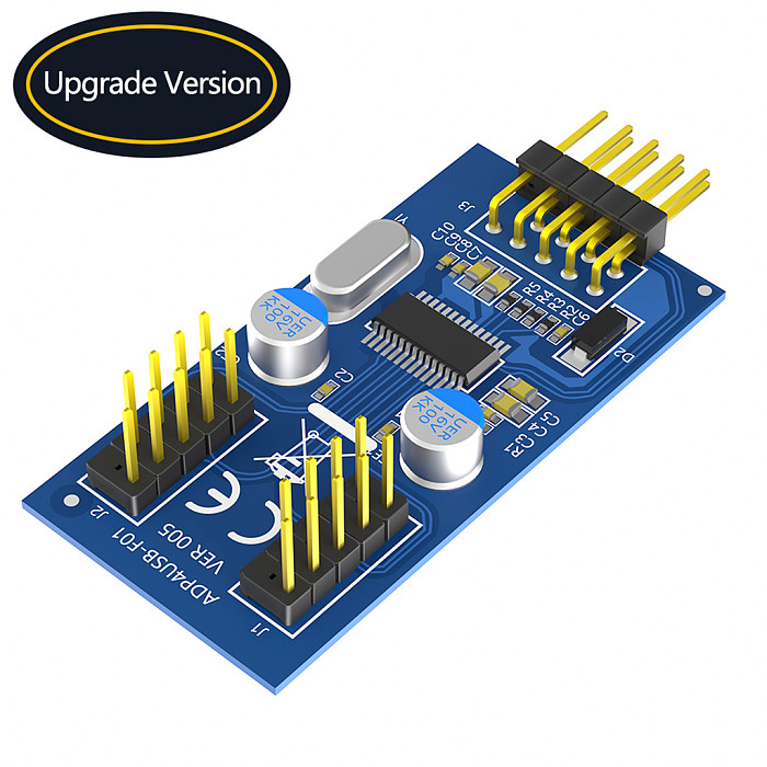USB 2.0 9Pin USB Splitter 9pin to Dual 9Pin interface Connector expansion Adapter 1 to 2 Male Board Riser Adapter 9-Pin USB HUB for PC Computer