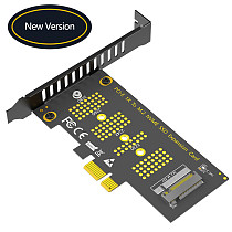 PCI-E 1X To M.2 NVME SSD Expansion Card Adapter NGFF M.2 Key M Slot Support 2230 2242 2260 2280 M.2 SSD