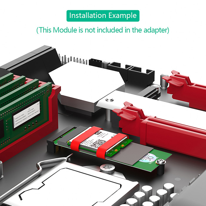 M. 2 Key-E Test Protection Card Extension Card Adapter Key E NGFF Wireless Network Card Testing Tool New Version