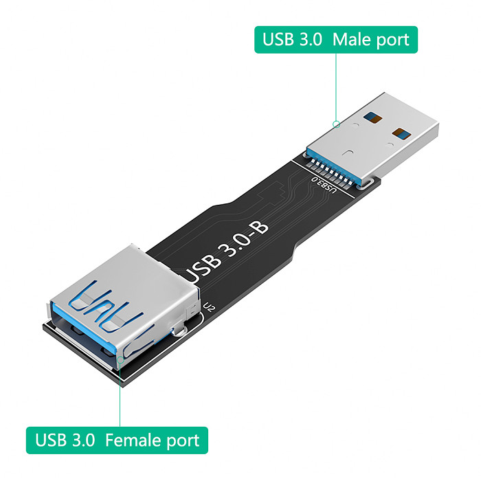USB 3.0 Extension card Extender adapter Male to Female For PC Connector Converter