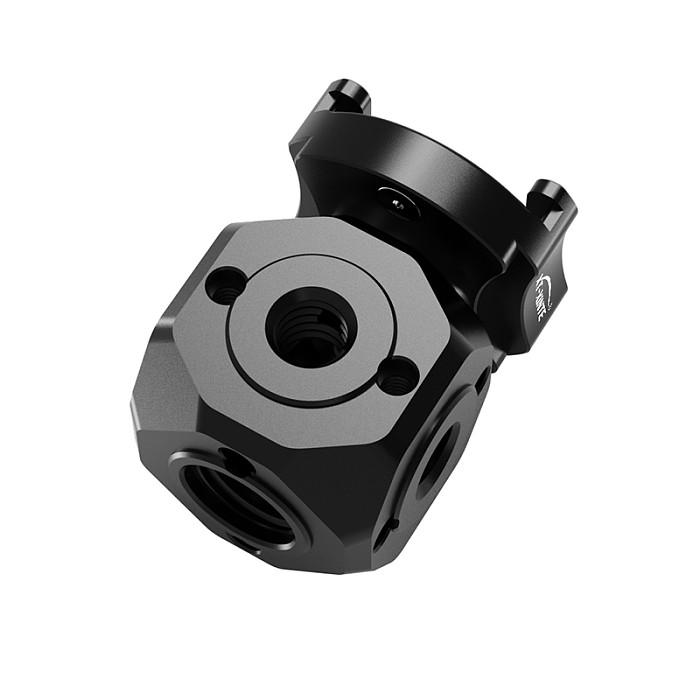 New Cold Shoe Mount Tripod Screw Hole Conversion Seat 1/4 3/8 Arri Positioning Hole Head Multifunctional Expansion Accessories