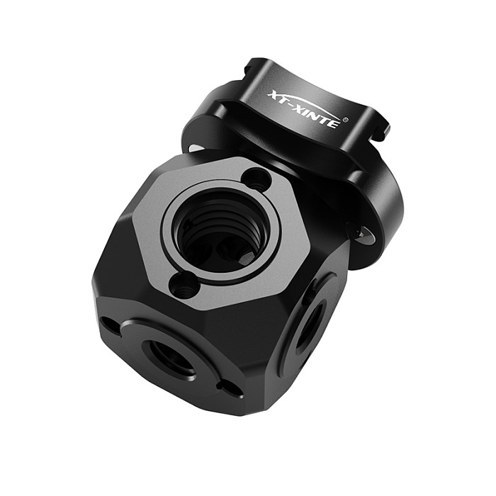 New Cold Shoe Mount Tripod Screw Hole Conversion Seat 1/4 3/8 Arri Positioning Hole Head Multifunctional Expansion Accessories