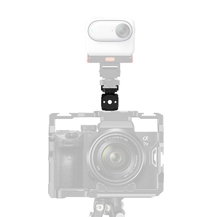 New Cold Shoe Mount Tripod Screw Hole Conversion Seat 1/4 3/8 Arri Positioning Hole Head Multifunctional Expansion Accessories