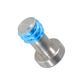 1/4 -20 Stainless Steel Hex Hexagon Socket Adapter Quick Release Screw for DSLR Cameras Tripod Rig Photo Studio Accessories