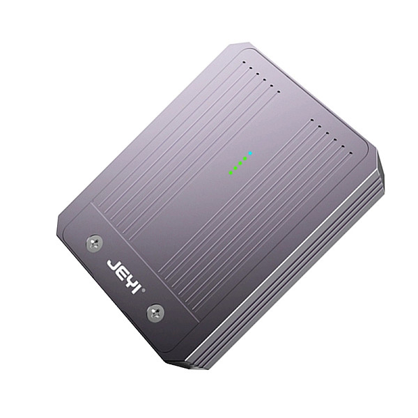 JEYI USB4 hard drive enclosure Four-disk hard drive cabinet M2 Four-bit Disk Array USB4 Mobile Hard Disk Box Nvme Protocol 40Gbps