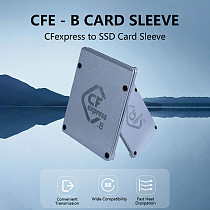 CFexpress to SSD card holder Sleeve Aluminum Alloy Shell for 2230 Hard Disks CFE-B Card Sleeve CFEB camera card holder
