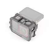 Aluminum Alloy CNC Protective Camera Cage For Insta360 Ace/Ace pro/Ace Pro 2 Housing Frame Protective Case with Cold Shoe Mount