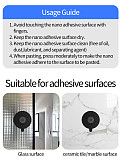 Action Camera Flexible Adhesive Fixed Base for Insta360 Ace Pro X4 X3 Gopro for DJI Pocket 3 Motorcycle Helmet Mount Phone Stand