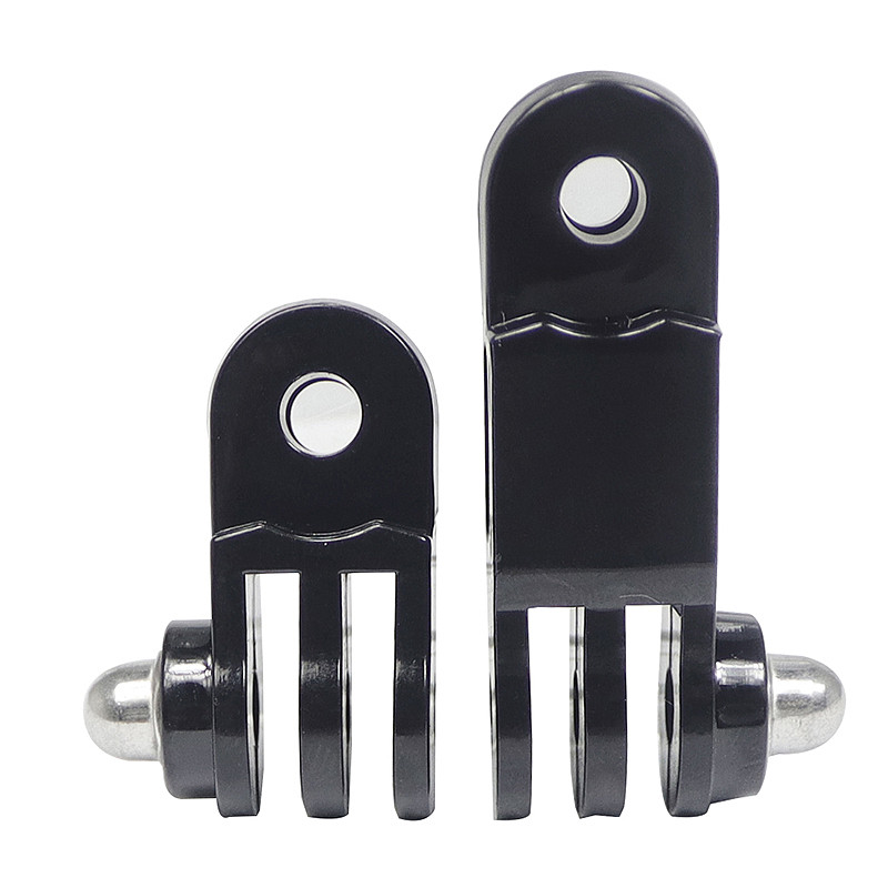 Helmet Fixed Mount with Straight Joint Long Screw for Gopro DJI Osmo Action Camera
