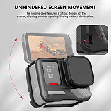 Silicone Case For insta360 Ace Pro 2 Soft Protective Shell with Lens Cap Action Camera Housing Case Cover Accessories