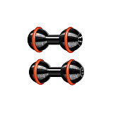 25.4mm/1inch Dual Ball Head Mount aluminum alloy adapter ball joint Motorcycle Mobile Phone Extension Stand Extension Rod