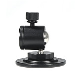 Mini spherical gimbal professional photography tripod gimbal live light stand monitor universal gimbal with 1/4 screw interface Magnetic suction head