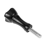 Helmet Fixed Mount with Straight Joint Long Screw for Gopro DJI Osmo Action Camera