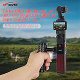 Aluminium Alloy Charging Handle Grip Magnetic Quick Release Base Type-C Adapter W/ 1/4  Cold Shoe Mount for DJI POCKET 3 Action Camera