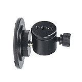Mini spherical gimbal professional photography tripod gimbal live light stand monitor universal gimbal with 1/4 screw interface Magnetic suction head