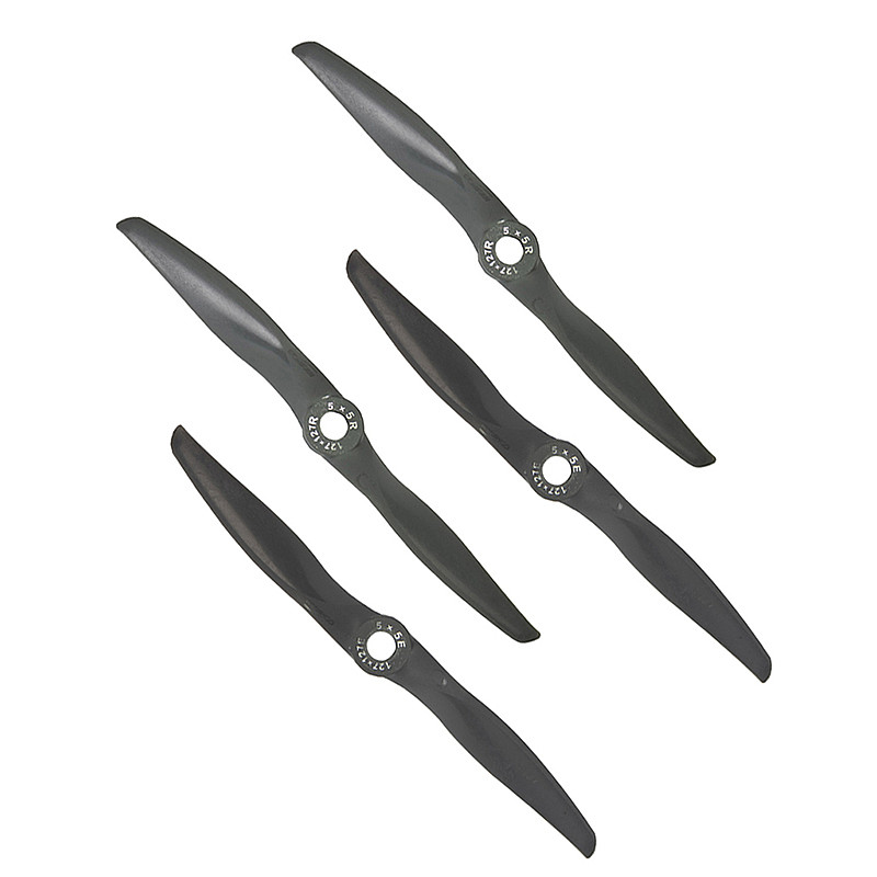GEMFAN Fiberglass Nylon Electric Paddle CW CCW Propeller for DIY FPV Drones 5X5E 5X7.5E 5.25X8E 6X4E 6X6E 7X5E