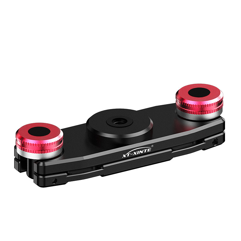 Aluminum Backpack Strap Clip Universal 360° Rotation 1/4 Ballhead Mount Fast Install Plate for DJI OSMO 360 GoPro Hero 13 DSLR Camera Photography