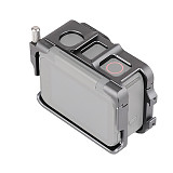 Aluminum Alloy CNC Protective Camera Cage For Insta360 Ace/Ace pro/Ace Pro 2 Housing Frame Protective Case with Cold Shoe Mount