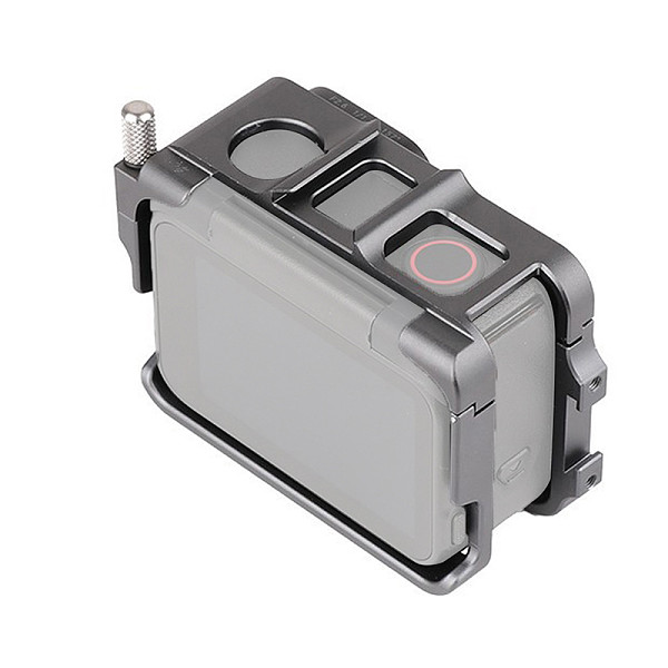 Aluminum Alloy CNC Protective Camera Cage For Insta360 Ace/Ace pro/Ace Pro 2 Housing Frame Protective Case with Cold Shoe Mount