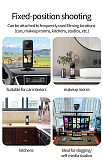 Action Camera Flexible Adhesive Fixed Base for Insta360 Ace Pro X4 X3 Gopro for DJI Pocket 3 Motorcycle Helmet Mount Phone Stand