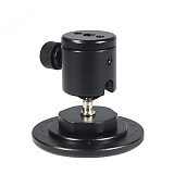 Mini spherical gimbal professional photography tripod gimbal live light stand monitor universal gimbal with 1/4 screw interface Magnetic suction head