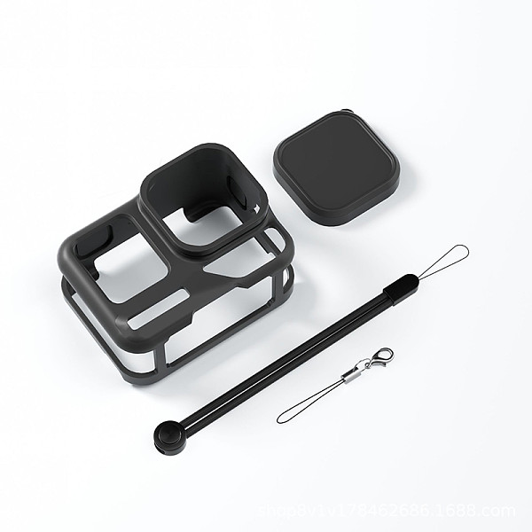 Silicone Case For insta360 Ace Pro 2 Soft Protective Shell with Lens Cap Action Camera Housing Case Cover Accessories