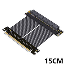 PCI-E 4.0 Graphics Card Extension Cable PCIe 4.0 x16 Gen4 256Gbps 90° for RTX4090 RX7900xtx GPU Extension Cable for ATX Chassis