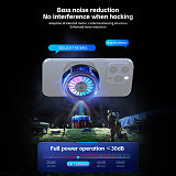 Magnetic Cell Phone Cooler Universal Semiconductor Cooling Mobile Phone Radiator for iPhone 16 15 14 13 12 Gaming Live Stream