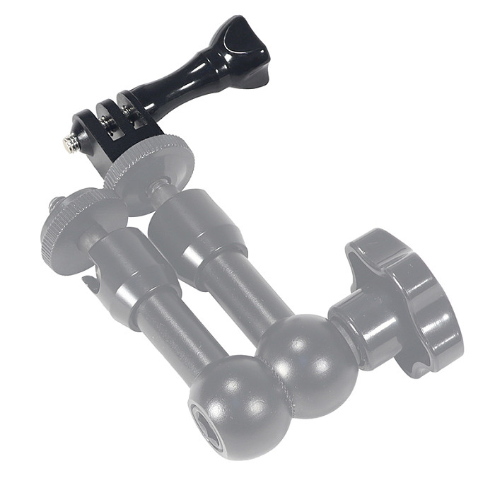 Aluminum Alloy Tripod Mount Adapter for Gopro Hero 13 12 11 Insta360 X4 Ace Pro2 for DJI Osmo Pocket 3 Action Camera Accessories