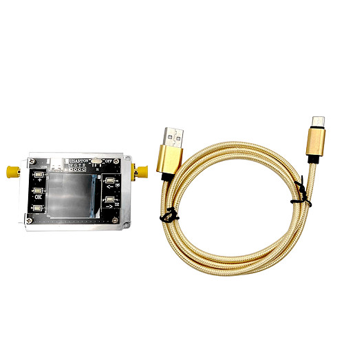 3G 6G 8G Digital Programmable Attenuator 90DB Step 0.25DB TFT Display CNC High Isolation Type C Port with SMA Female Connector