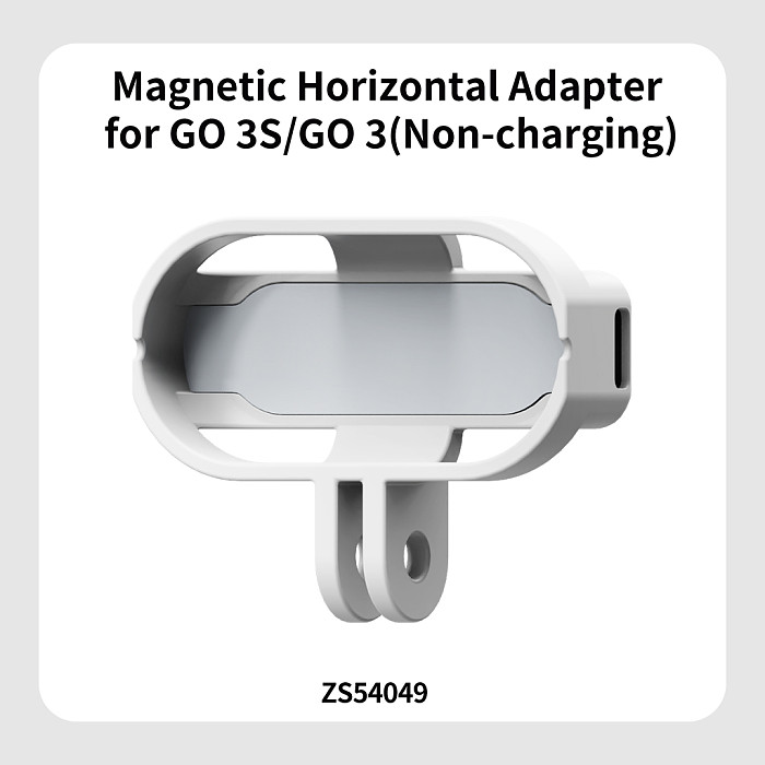 Go 3S Magnetic Case Bracket for Insta360 GO 3 Thumb Camera Quick Release Tripod Mount USB Charging Hand Freely Protection Frame