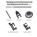 7  11  Adjustable Friction Articulating Magic Arm for Gopro Hero DSLR Monitor Flash LED Video Light Camera Cage Tripod Gimbal