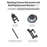 7  11  Adjustable Friction Articulating Magic Arm for Gopro Hero DSLR Monitor Flash LED Video Light Camera Cage Tripod Gimbal