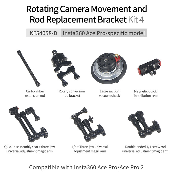7  11  Adjustable Friction Articulating Magic Arm for DJI OSMO 360 Gopro Hero DSLR Monitor Flash LED Video Light Camera Cage Tripod Gimbal